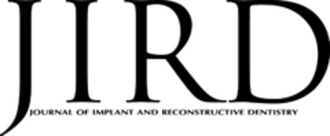 JIRD JOURNAL OF IMPLANT AND RECONSTRUCTIVE DENTISTRY Logo (EUIPO, 12/17/2008)