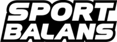 SPORT BALANS Logo (EUIPO, 23.02.2009)