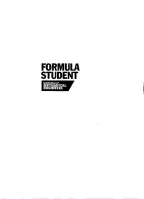 FORMULA STUDENT INSTITUTION OF MECHANICAL ENGINEERS Logo (EUIPO, 09/10/2009)