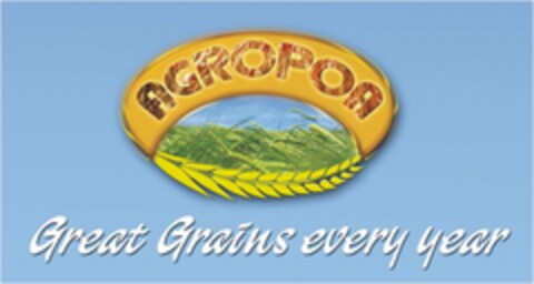 AGROPOA
GREAT GRAINS EVERY YEAR Logo (EUIPO, 24.10.2011)