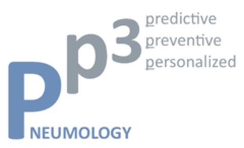 pp3 Pneumology predictive preventive personalized Logo (EUIPO, 03.11.2011)