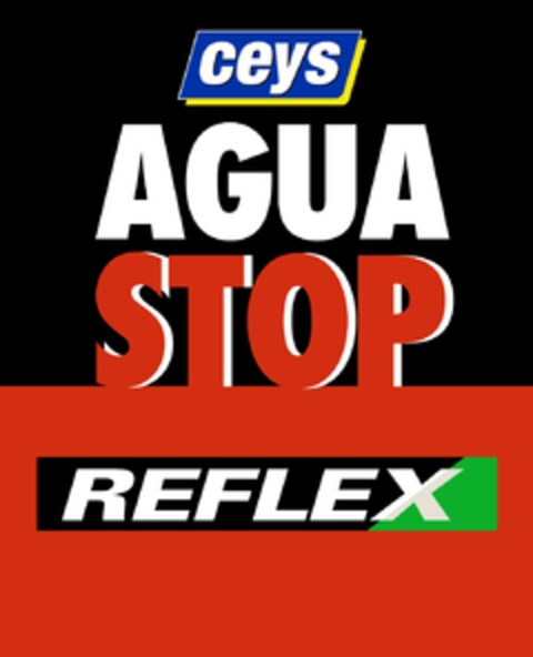 CEYS AGUA STOP REFLEX Logo (EUIPO, 08/01/2014)