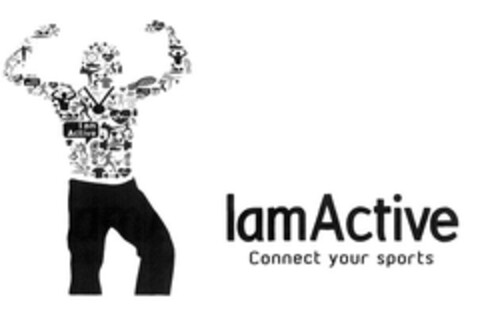 I am Active Connect your sports Logo (EUIPO, 27.08.2014)