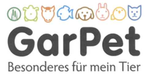 GarPet Besonderes für mein Tier Logo (EUIPO, 22.04.2015)
