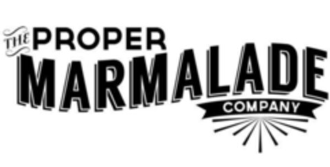 THE PROPER MARMALADE COMPANY Logo (EUIPO, 12.06.2015)