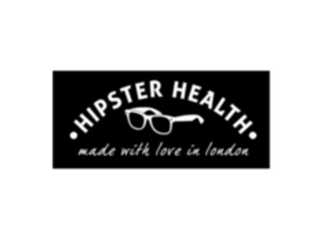 HIPSTER HEALTH made with love in london Logo (EUIPO, 20.07.2015)