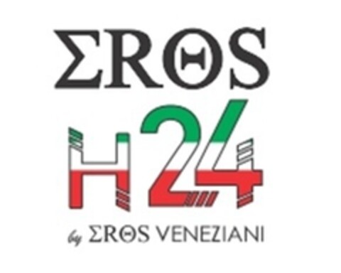 EROS H24 BY EROS VENEZIANI Logo (EUIPO, 04.05.2016)