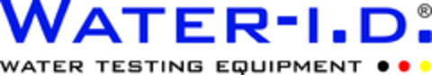 Water-i.d. WATER TESTING EQUIPMENT Logo (EUIPO, 07.06.2016)