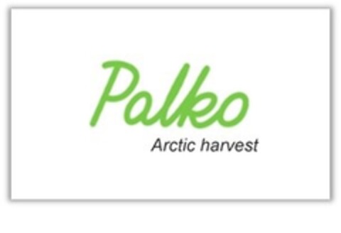 Palko Arctic harvest Logo (EUIPO, 05.01.2018)
