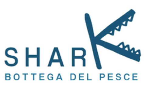 SHARK BOTTEGA DEL PESCE Logo (EUIPO, 12.04.2018)