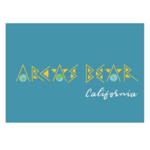 ARCAS BEAR CALIFORNIA Logo (EUIPO, 06/27/2018)