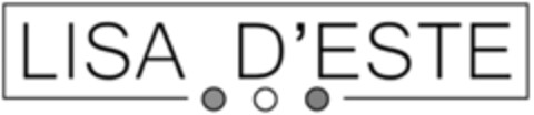 LISA D'ESTE Logo (EUIPO, 23.01.2020)