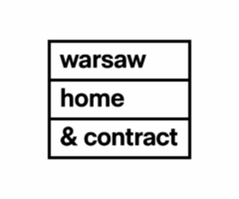 warsaw home & contract Logo (EUIPO, 02/18/2020)