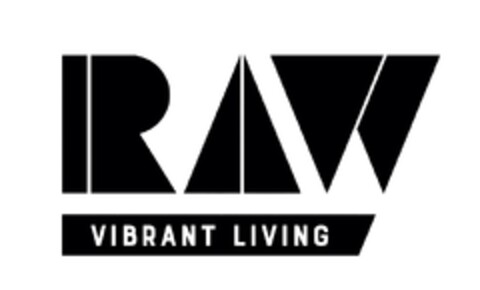 RAW VIBRANT LIVING Logo (EUIPO, 07.07.2020)