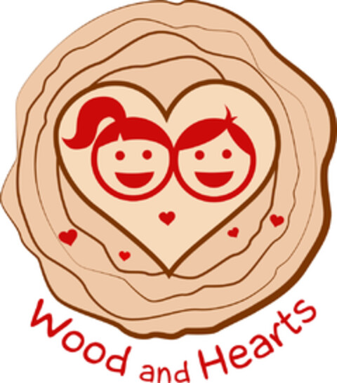 WOOD AND HEARTS Logo (EUIPO, 24.07.2020)