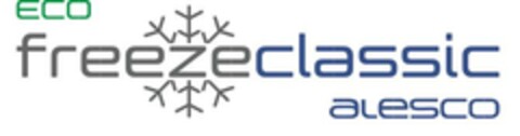 ECO freeze classic alesco Logo (EUIPO, 10.10.2022)