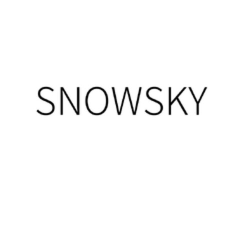 SNOWSKY Logo (EUIPO, 23.03.2023)