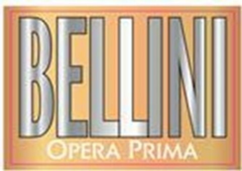 BELLINI OPERA PRIMA Logo (EUIPO, 31.07.2023)