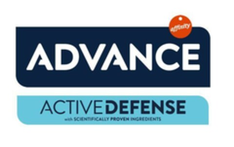 AFFINITY ADVANCE ACTIVE DEFENSE WITH SCIENTIFICALLY PROVEN INGREDIENTS Logo (EUIPO, 18.10.2023)