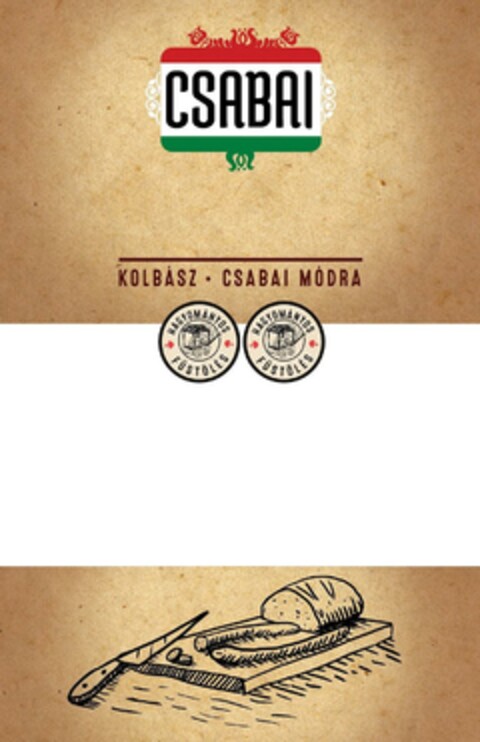 Kolbász - Csabai Módra Logo (EUIPO, 02/20/2024)