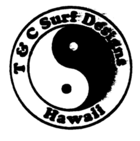 T & C Surf Designs Hawaii Logo (EUIPO, 01.04.1996)