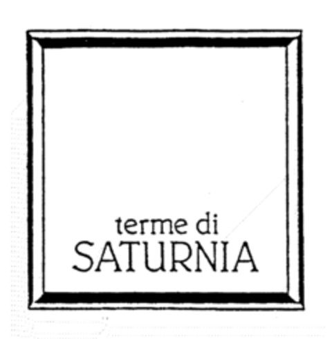 terme di SATURNIA Logo (EUIPO, 04/01/1996)