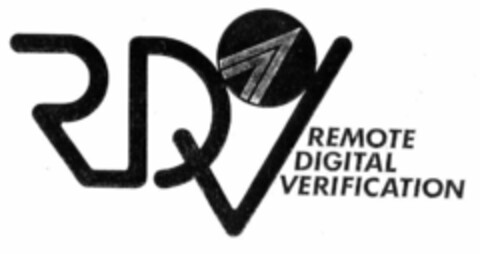 RDV REMOTE DIGITAL VERIFICATION Logo (EUIPO, 11/06/1998)