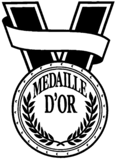 MEDAILLE D'OR Logo (EUIPO, 11.01.1999)