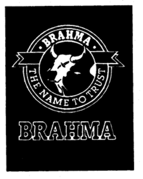 BRAHMA THE NAME TO TRUST BRAHMA Logo (EUIPO, 05/13/1999)