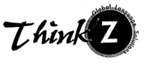 Think Z Global language Solutions Logo (EUIPO, 17.09.2001)
