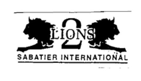 2 LIONS SABATIER INTERNATIONAL Logo (EUIPO, 29.07.2003)