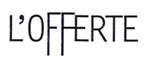 L'OFFERTE Logo (EUIPO, 07/21/2004)