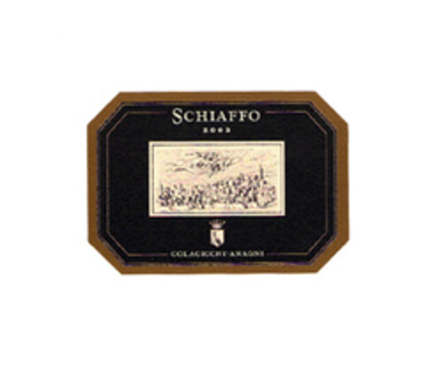 SCHIAFFO 2003 COLACICCHI -ANAGNI Logo (EUIPO, 07.04.2005)