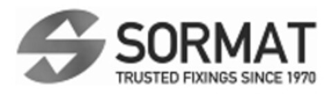 S SORMAT TRUSTED FIXINGS SINCE 1970 Logo (EUIPO, 02/14/2006)