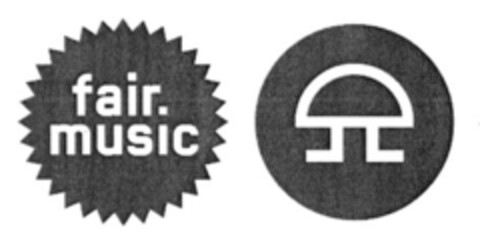 fair.music Logo (EUIPO, 16.08.2007)