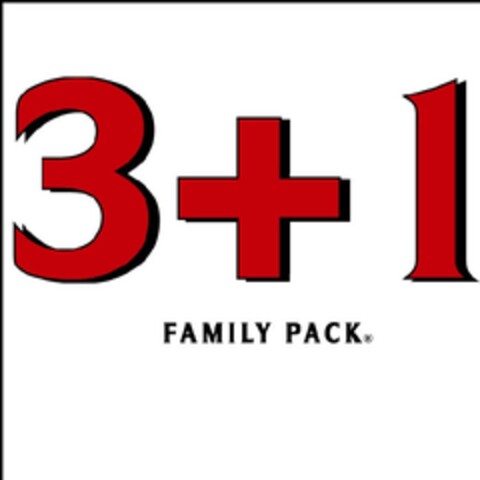 3+1 FAMILY PACK Logo (EUIPO, 08/07/2009)