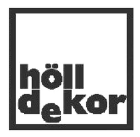 höll dekor Logo (EUIPO, 27.10.2009)