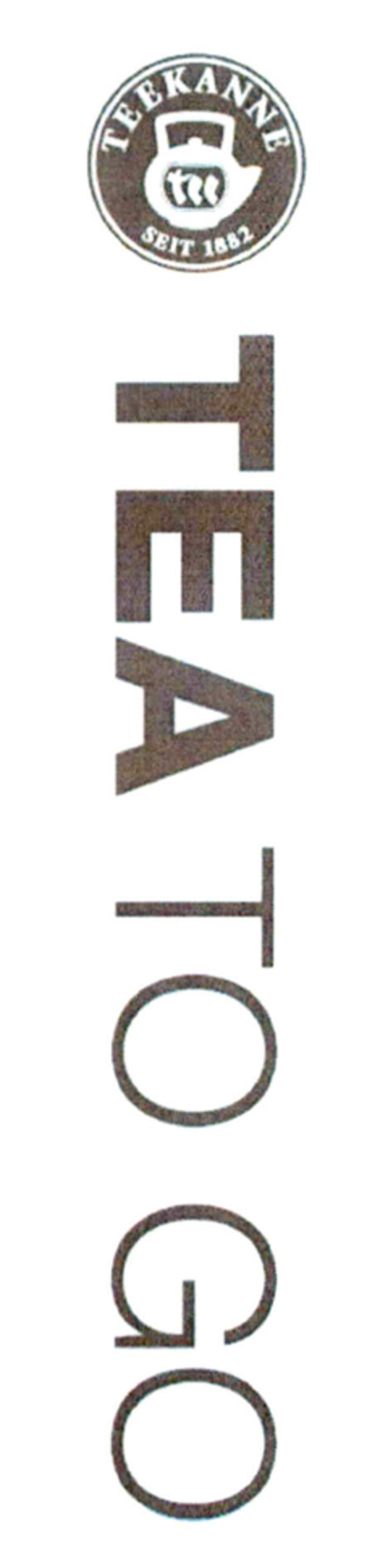 Teekanne tee seit 1882 TEA TO GO Logo (EUIPO, 30.04.2012)