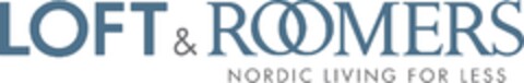 Loft & Roomers, Nordic living for less Logo (EUIPO, 06/18/2012)