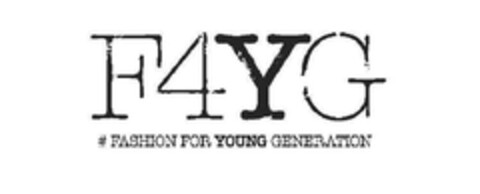 F4YG FASHION FOR YOUNG GENERATION Logo (EUIPO, 06.12.2012)