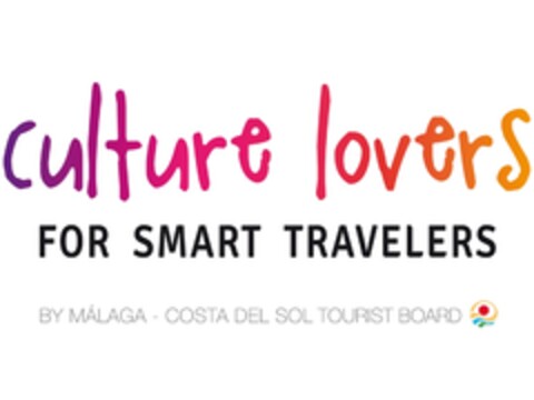 CULTURE LOVERS FOR SMART TRAVELERS BY MÁLAGA - COSTA DEL SOL TOURIST BOARD Logo (EUIPO, 29.01.2013)