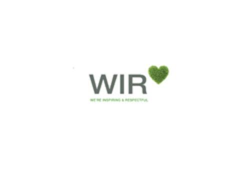 WIR WE'RE INSPIRING & RESPECTFUL Logo (EUIPO, 12.01.2016)