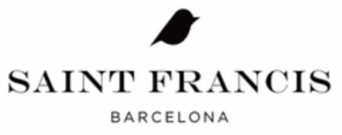 SAINT FRANCIS BARCELONA Logo (EUIPO, 20.01.2016)