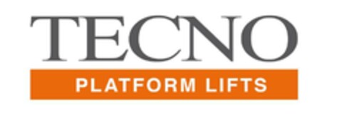 TECNO PLATFORM LIFTS Logo (EUIPO, 05.12.2017)