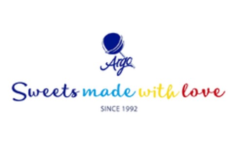 Argo Sweets made with love SINCE 1992 Logo (EUIPO, 14.03.2018)