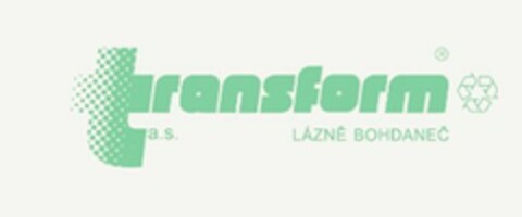 TRANSFORM a.s. LÁZNĚ BOHDANEČ Logo (EUIPO, 05/10/2021)