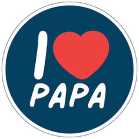 I LOVE PAPA Logo (EUIPO, 10.06.2021)