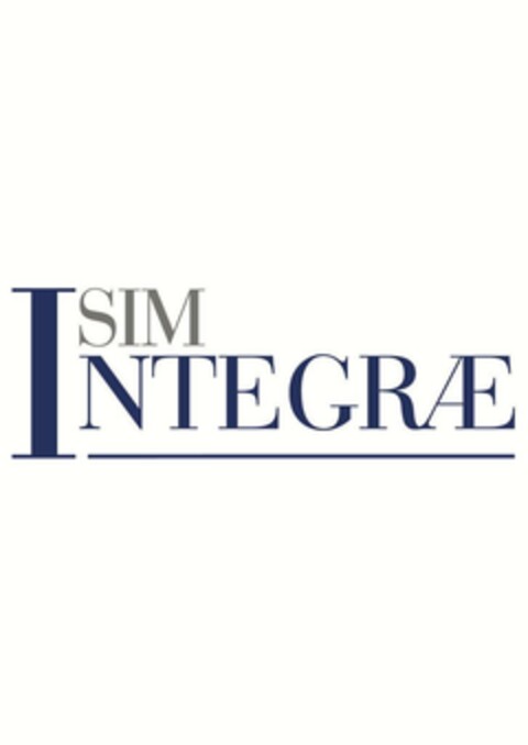 SIM INTEGRÆ Logo (EUIPO, 06/15/2023)