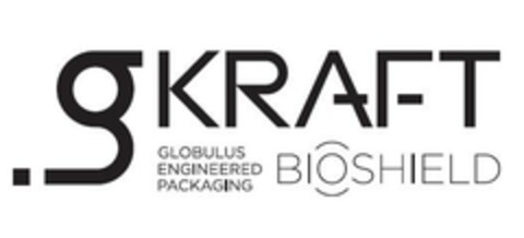 GKRAFT GLOBULUS ENGINEERED PACKAGING BIOSHIELD Logo (EUIPO, 14.07.2023)