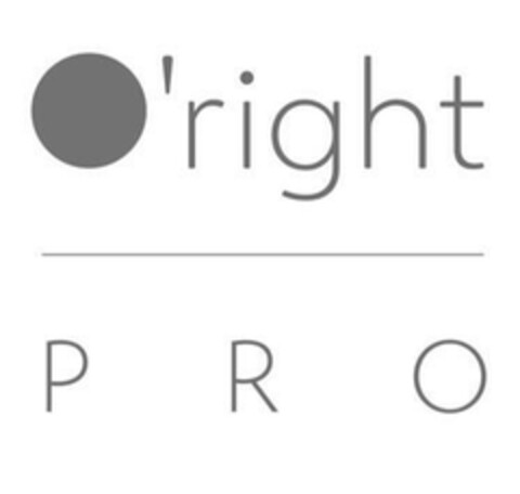 O'right P R O Logo (EUIPO, 03.08.2023)